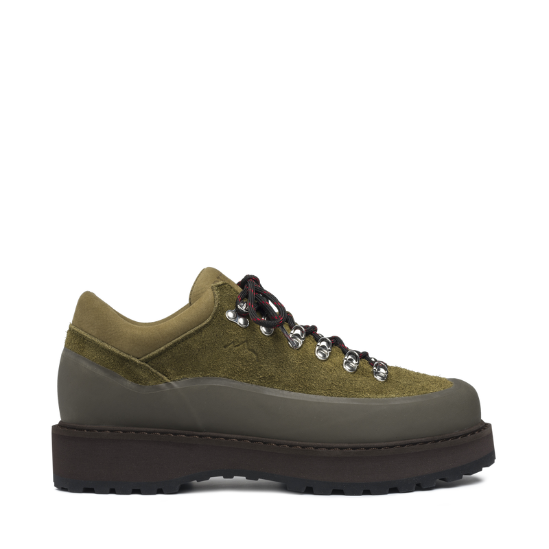 Cornaro Gomma Capers Green Suede M